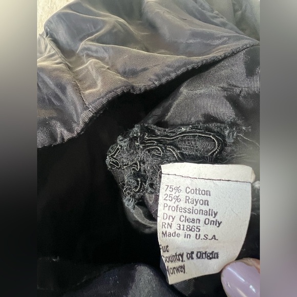 Lillie Rubin 1990s Black Mini Dress - Picture 11 of 11